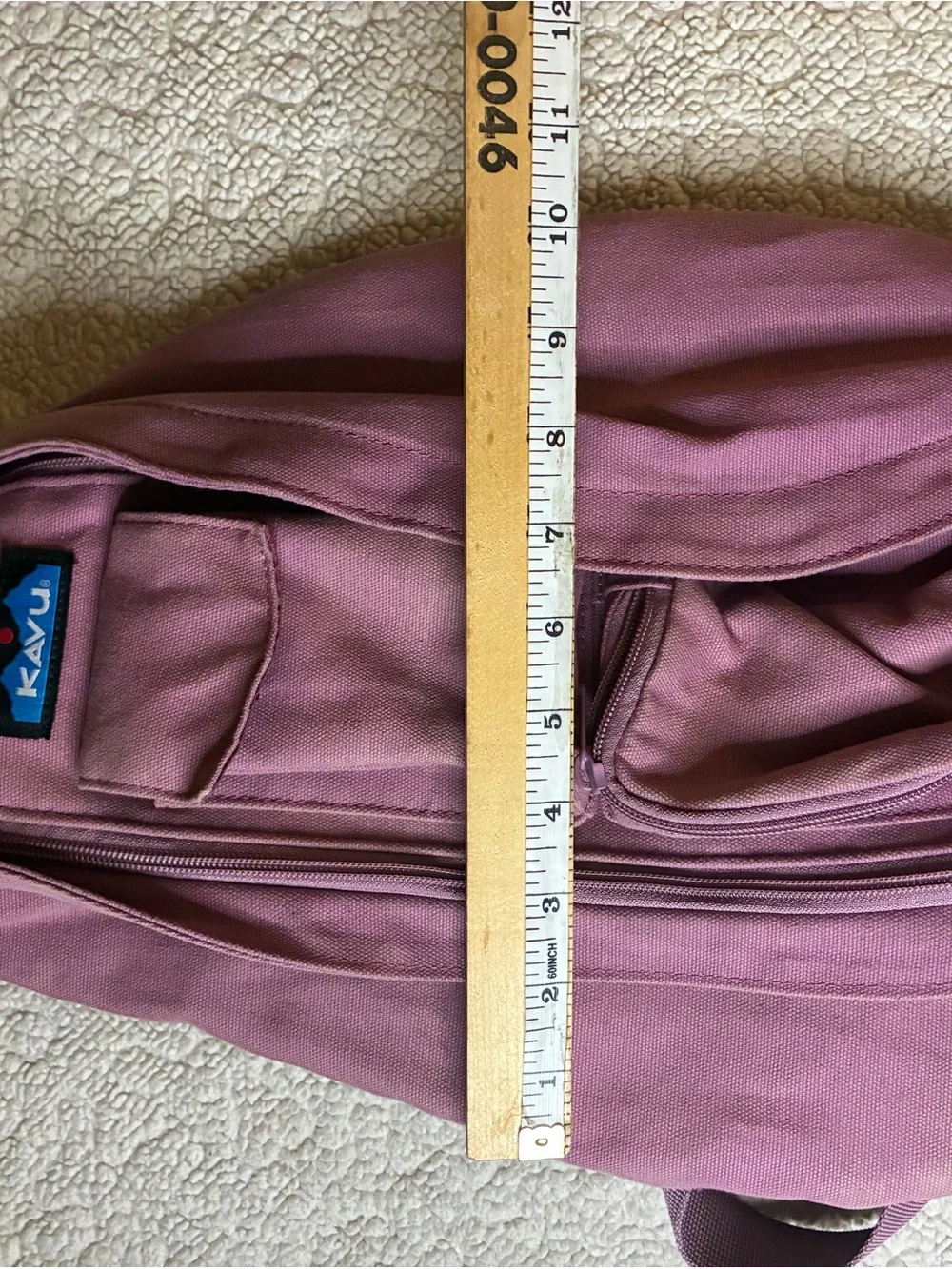 KAVU Dusty Rose Pink Rope Sling Bag Crossbody Backpack